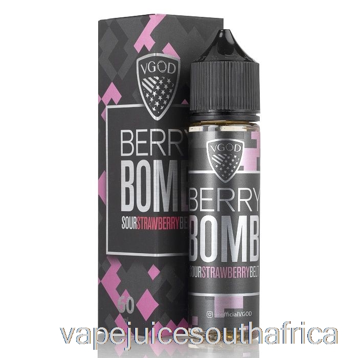 Vape Juice South Africa Berry Bomb - Vgod E-Liquid - 60Ml 3Mg
